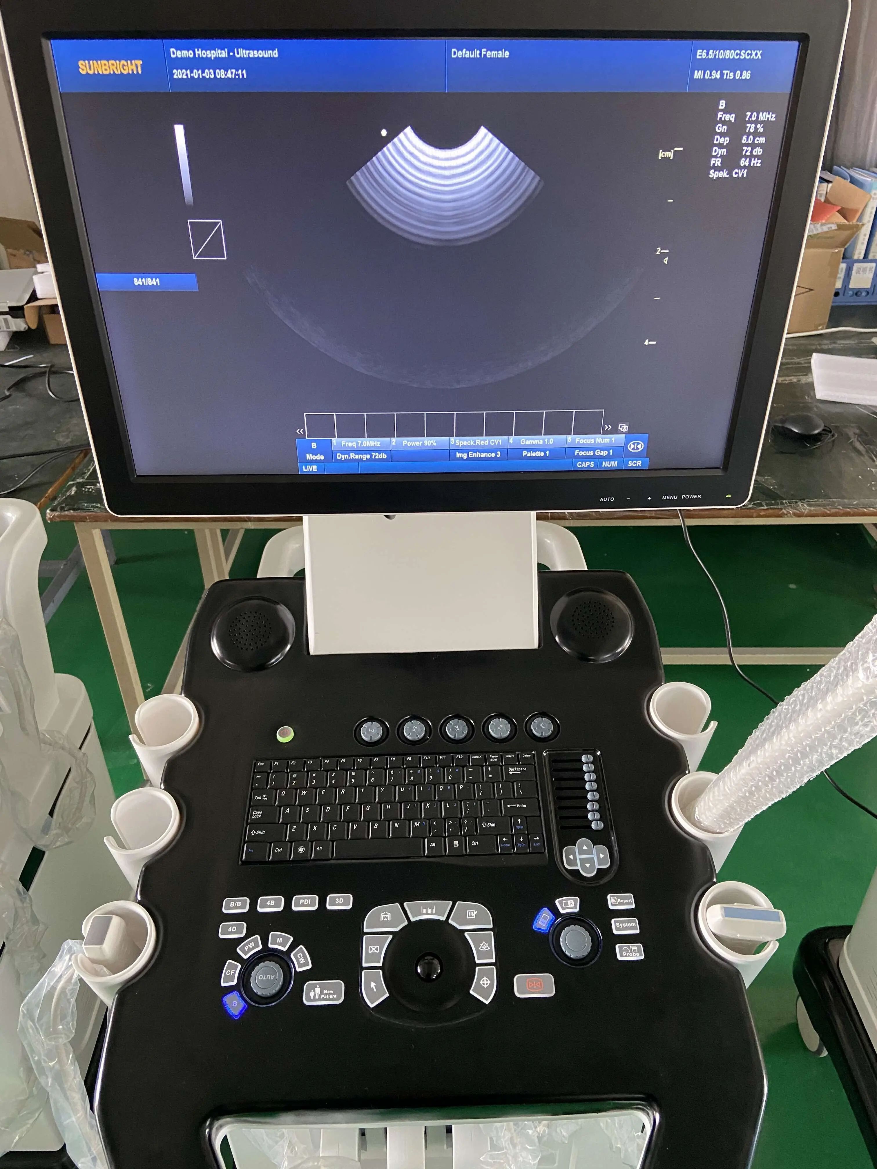  GE-интерфейс voluson e10 аналогичный USG-аппарат 4D тележка цветной Доплер ультразвуковой
