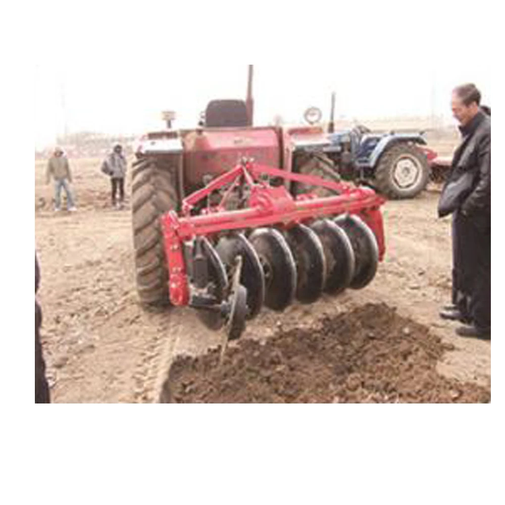 Cheap ploughing machine 1LYQ series rotary-driven disc plough for tractor