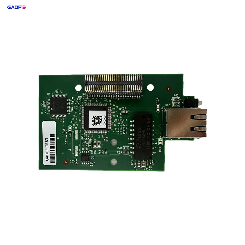 high temperature resistant up to 300 degree labels Wave soldering Reflow soldering pcb board SMT labeling machine label