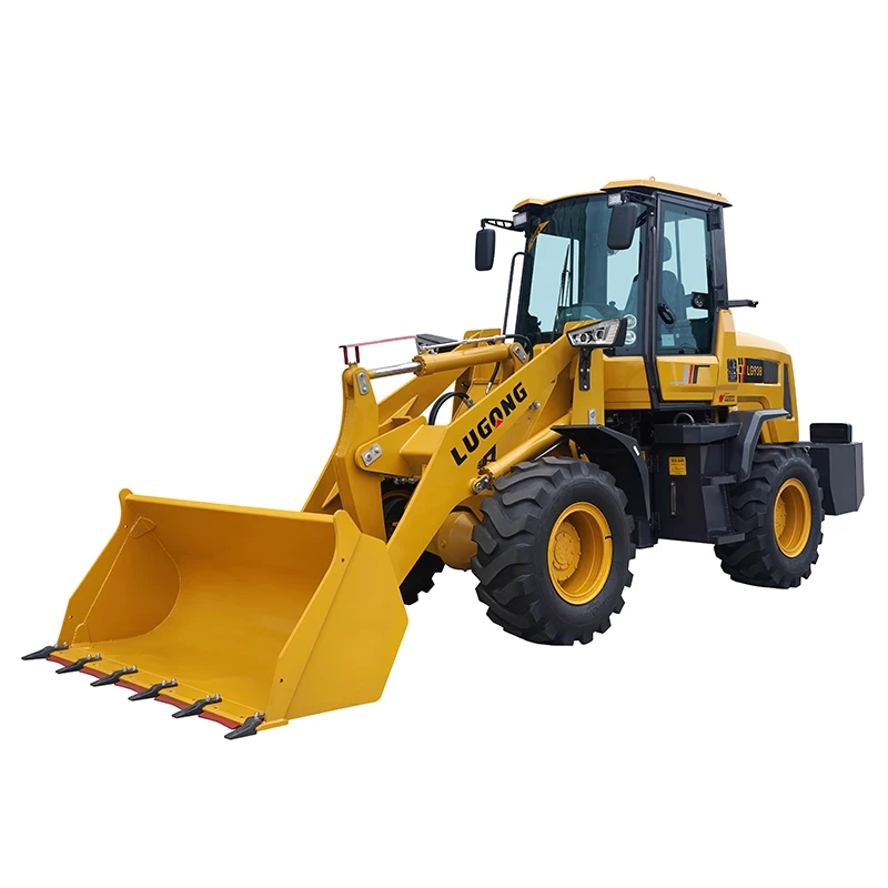 LuGong LG938 Китай маленький сельскохозяйственный дешевый мини фронтальный компактный колесный погрузчик на