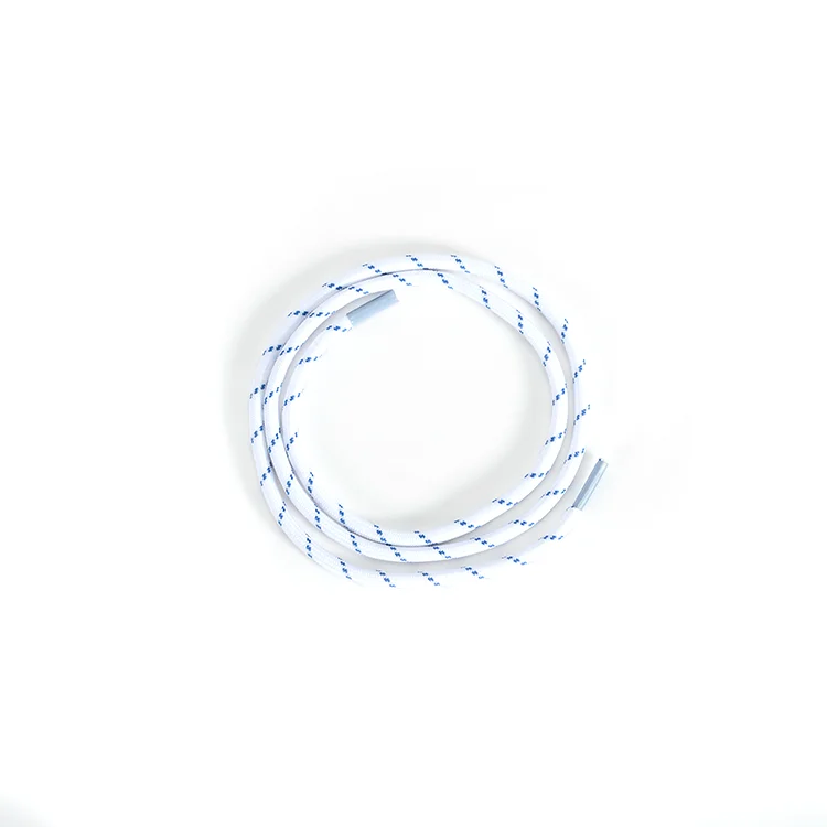 
Wholesale Custom Durable Round Shoelace with Plastic Tip Shoes Accessories Printed Shoe Lace 
