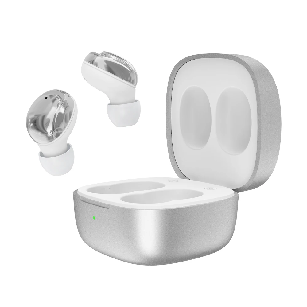 
2021 OEM factory hot selling eletroplating color portable HIFI music tws earphone bluetooth wireless earbuds latest headset 