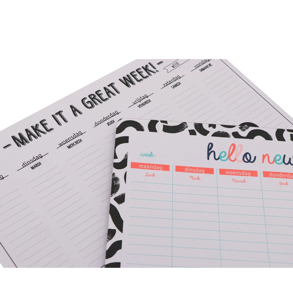 Tablets Stationary Memo Pad To Do List Notepad Undated Planner To Do List Notepad