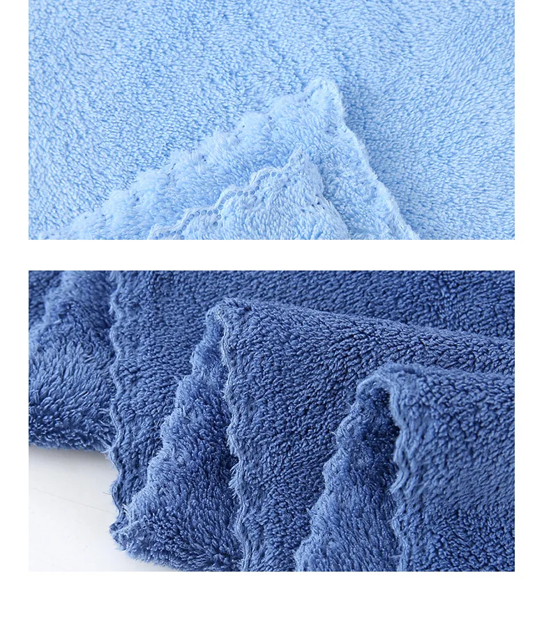 Wholesale Cheap Microfibre Coral Fleece Bath Towel Gift set Soft Absorbent hand towel facial towels set