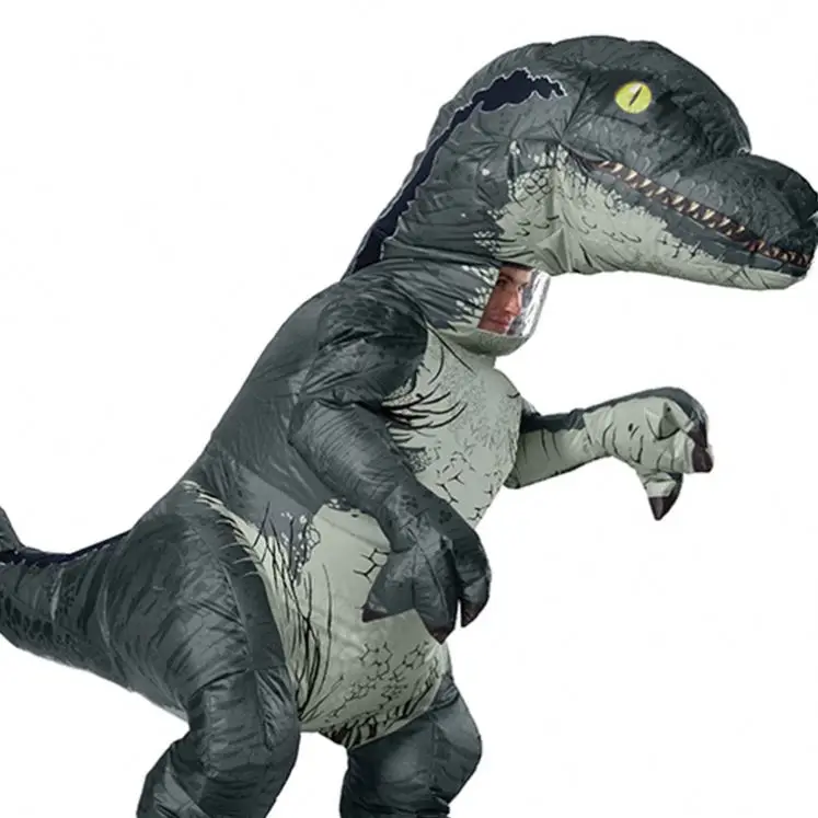 T-REX Dinosaur Inflation Costumes Christmas Cosplay Realistic Ride on Dinosaur Halloween Inflatable Costume