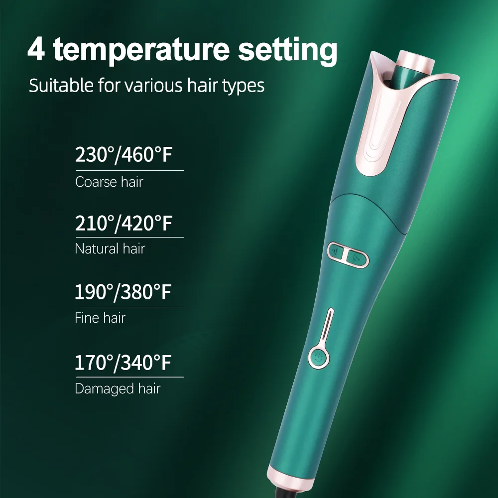 Lescolton  Customized Logo  best sellers professional auto electric hair curler roller automatic hair curling iron