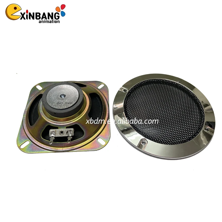 Factory sales high quality 8 ohm 5w speaker including speaker grid