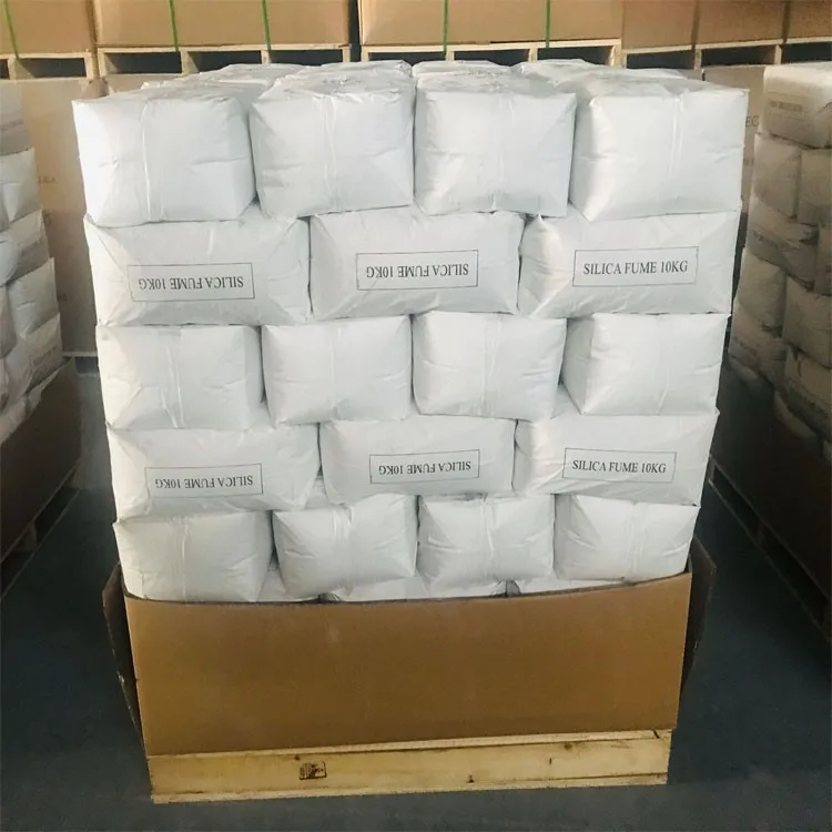 Very popular undensified microsilica silica fume 25kg bag for concrete