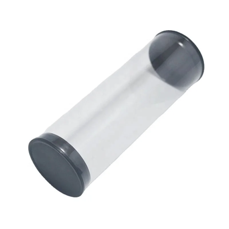 Custom Durable Clear Transparent Plastic Tube Cylinder Packaging for Golf Balls