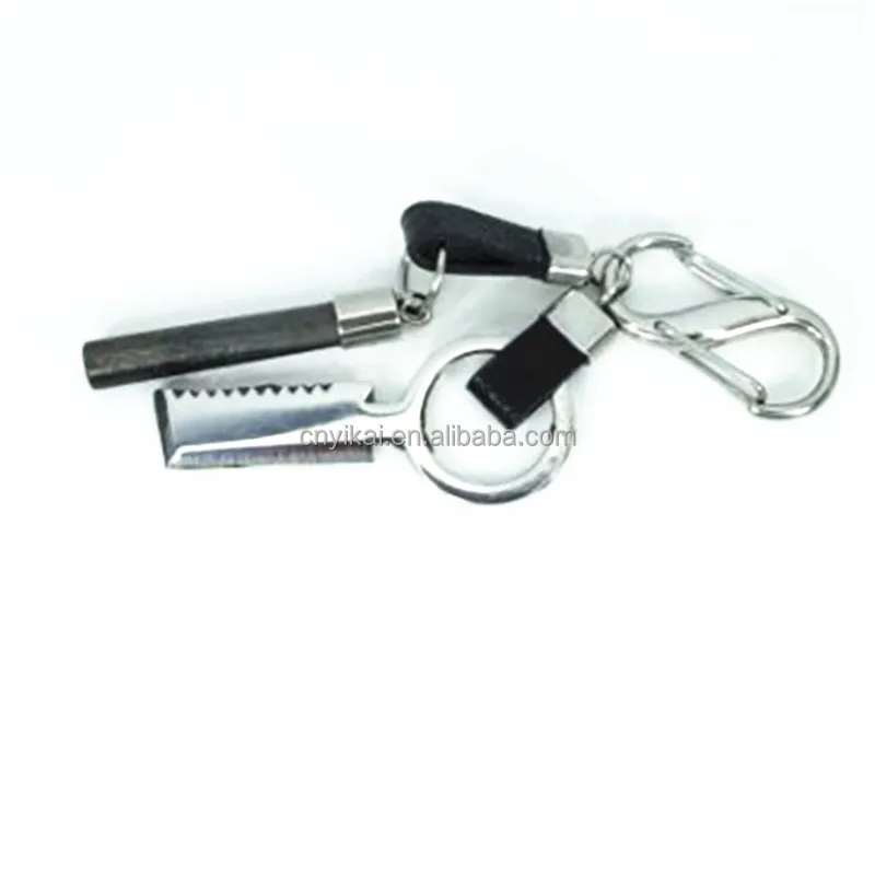 Factory Outlet Magnesium Flint Snake Buckle Hook for Camping Hiking and Emergency Use