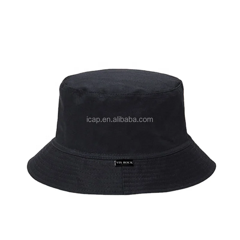 Wholesale custom fashion high quality 100% cotton bucket hat and cap