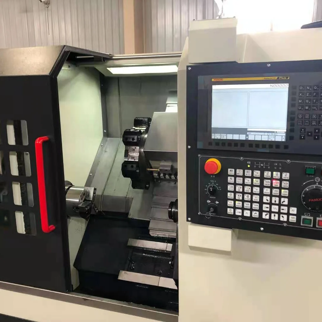 T&L Brand CK6536 Series Mini CNC Lathe Machine with FANUC system