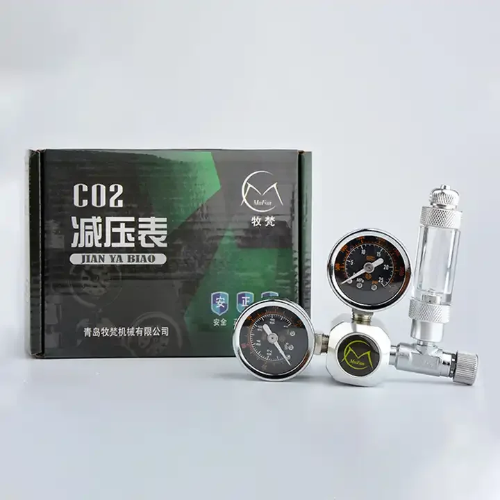 Made in China MU FAN CO2 bottle CO2 pressure reducing valve