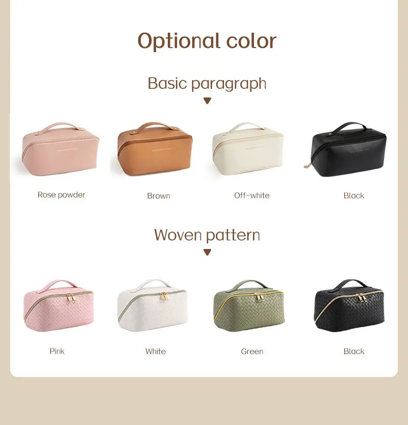 Factory Price Layers Large Capacity Travel Professional Makeup Train Case Cosmetic Brush Organizer Makeup Artist Storage Bag