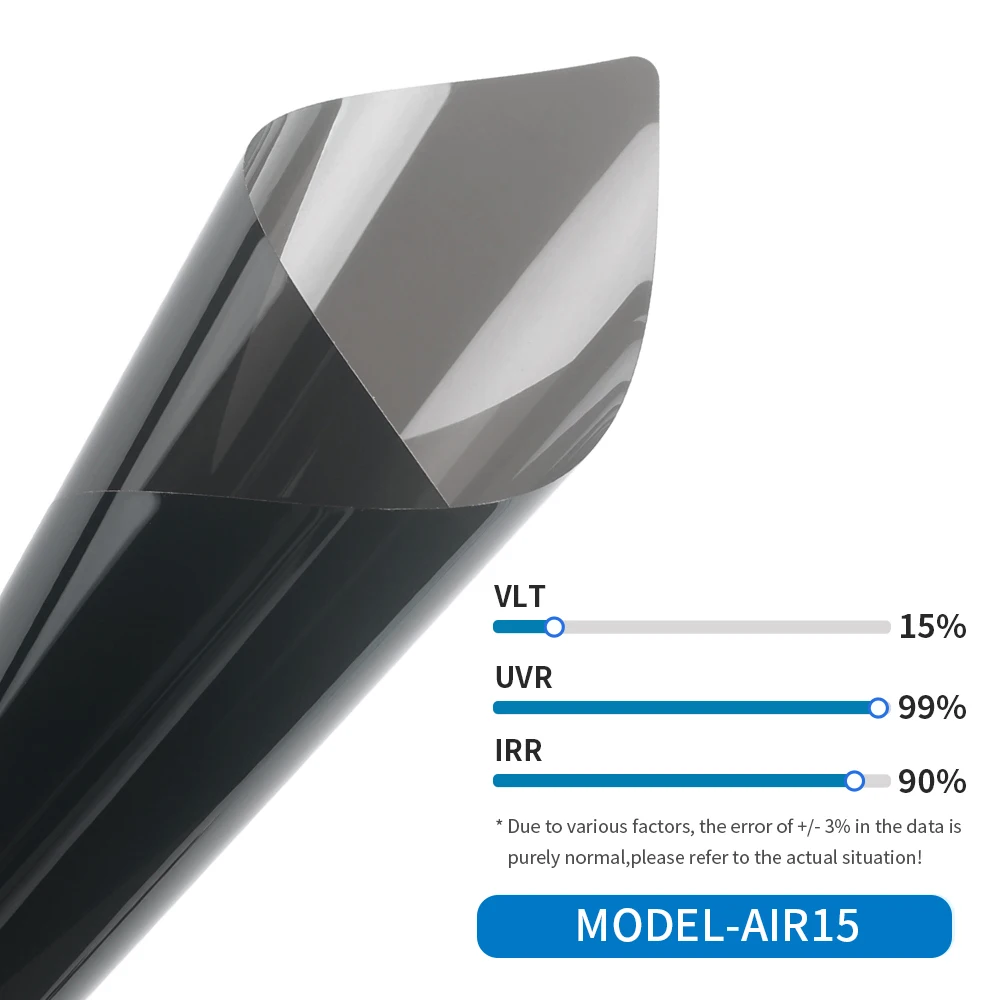Suntek 5% 15% 20% 35% 60% 70% 80% VLT car tint nano ceramic window tint film glass car window solar film