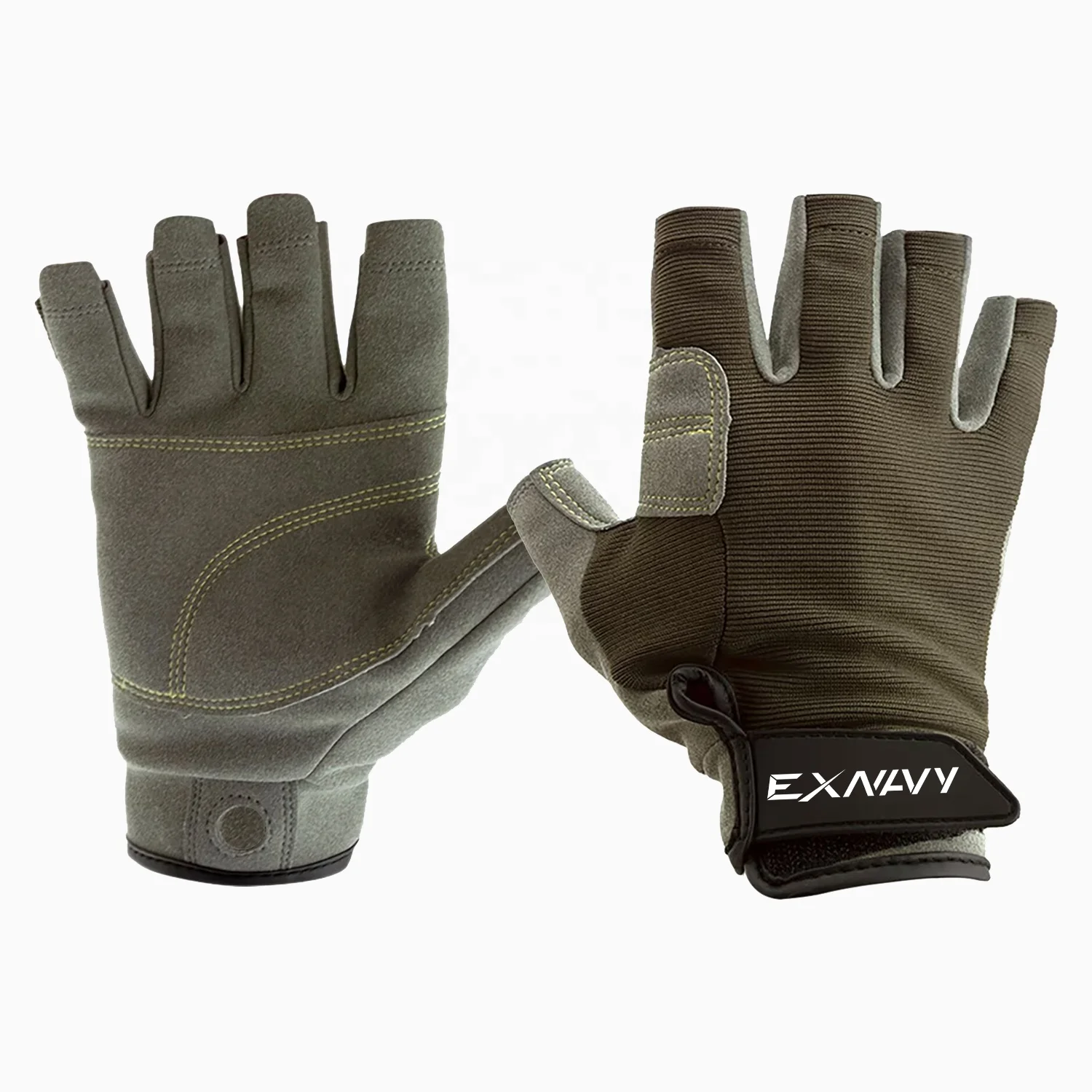 Anti-Slip Half Finger Mountain Gloves Shock Sport Men Women Sun Protection Climbing Breathable Crag Gloves