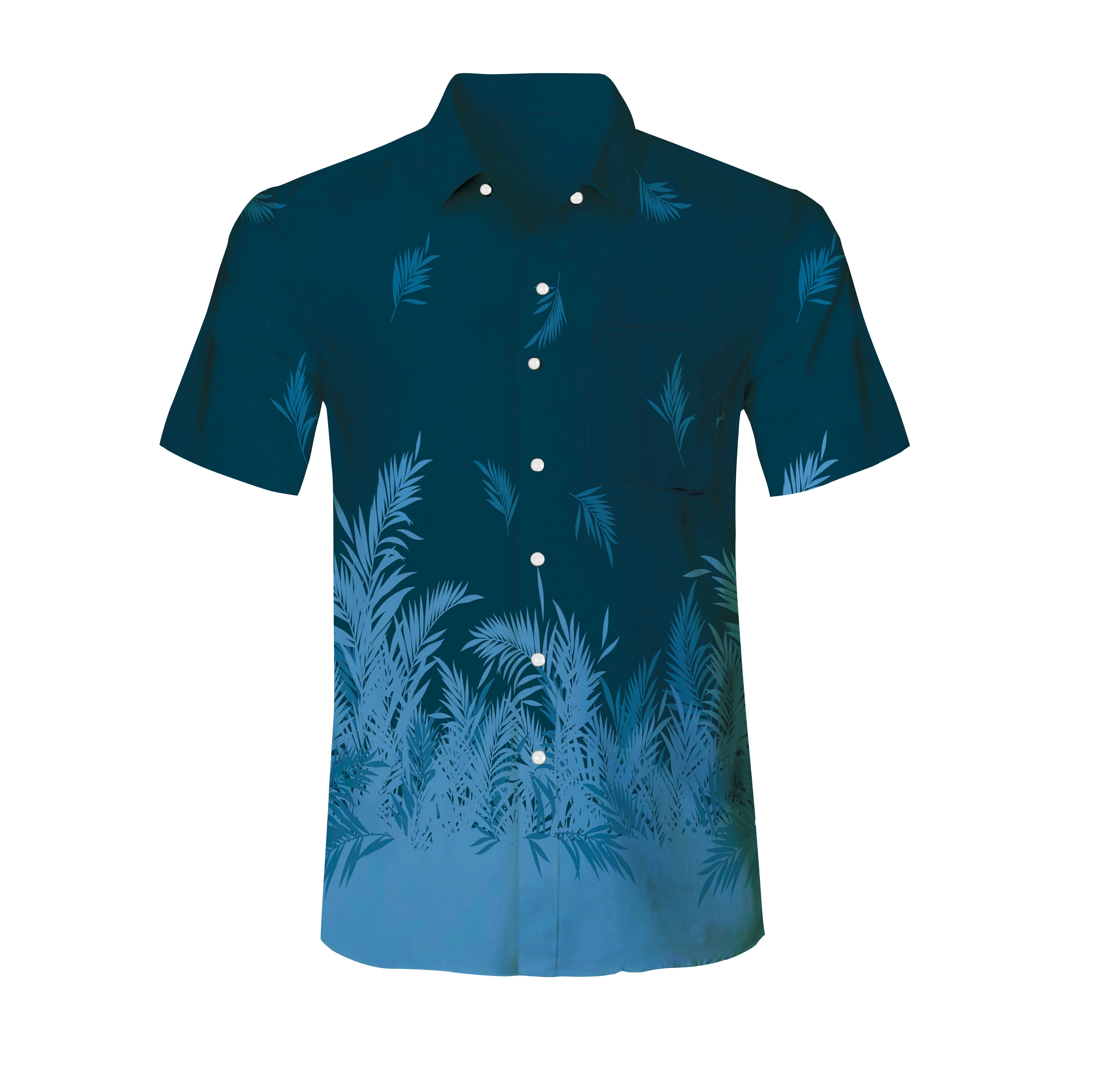 China Factory Wholesale 100% Polyester Shirts Quick Dry Casual Mens Breathable Shirts