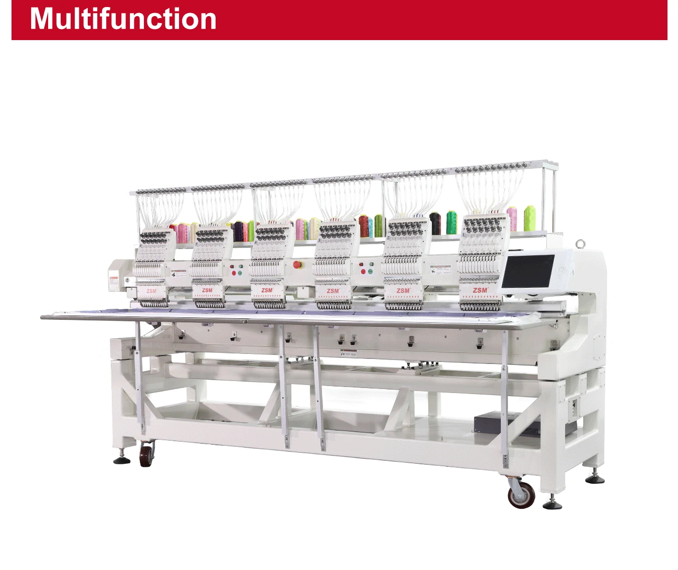 ZHAOSHAN price happy high speed computer embroidery machine