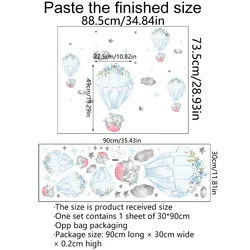 Cartoon Animals Wall Stickers Kids Room Decor Baby Bedroom Living Room Home Decorations Nursery Stickers