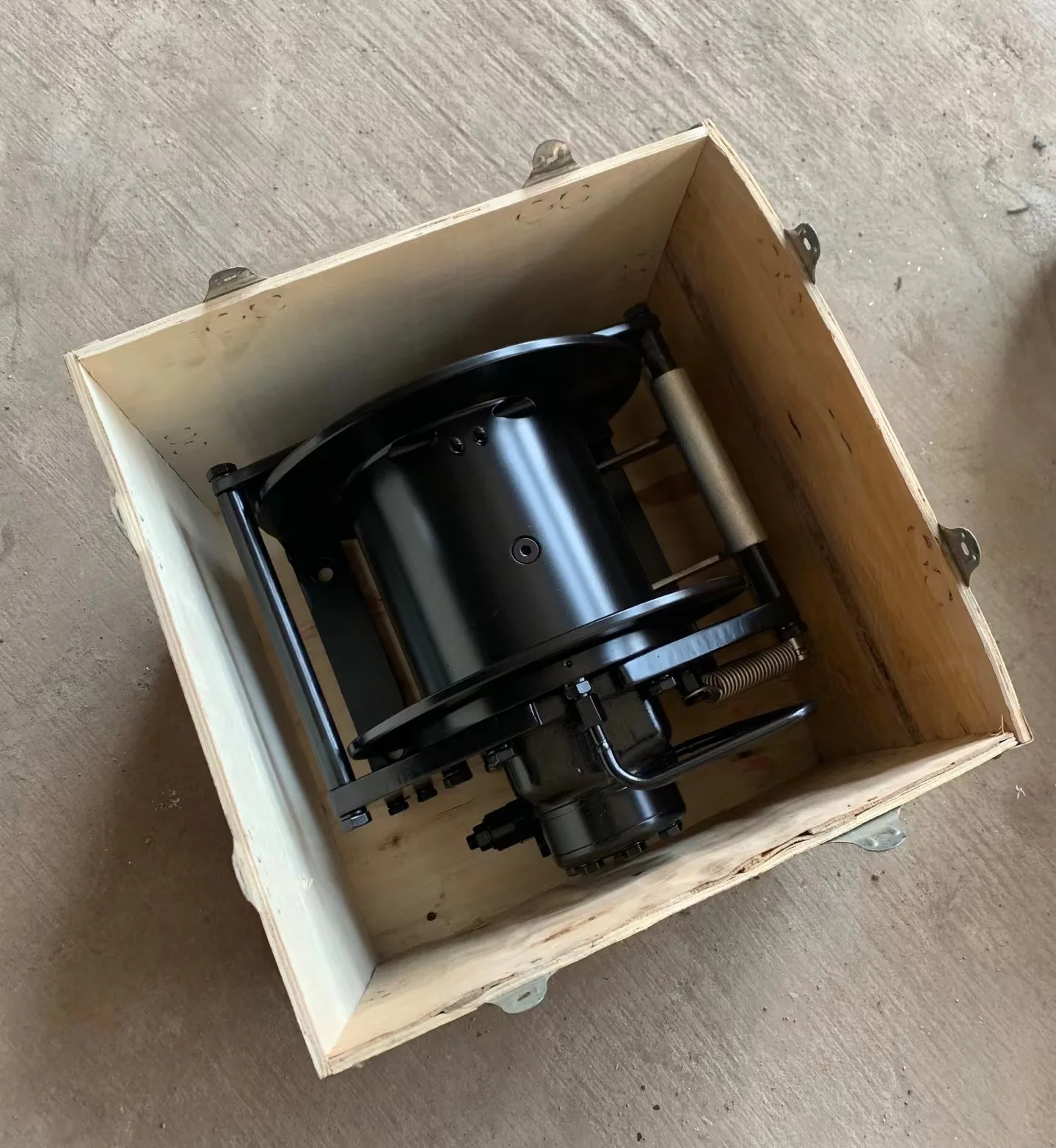 Hydraulic Truck Crane Winch 1.5 ton Lifting Winch Trailer Winch