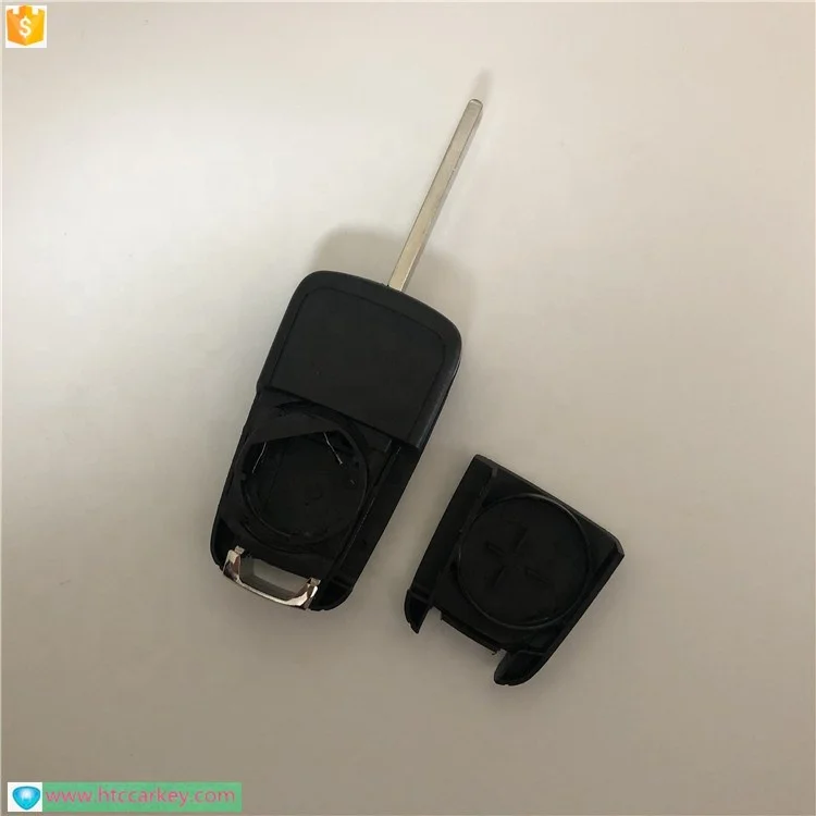 Flip key shell 2 button for c-hevrolet car key case