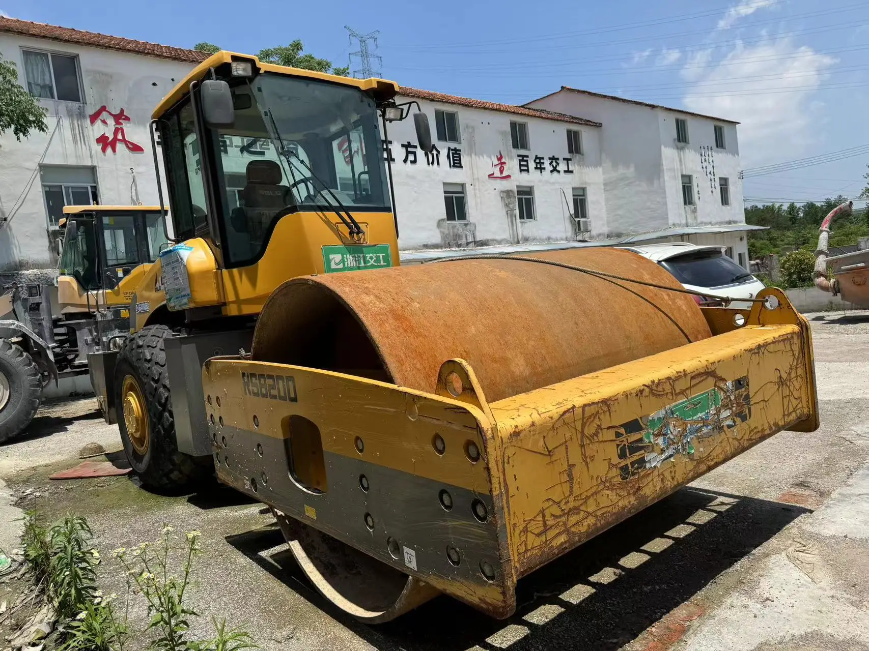 SDLG RS8200 20t механический однобарабанный Вибрационный дорожный каток распродажа популярный продукт