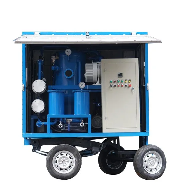 road worthy trailer type used transformer dielectric oil dewatering and filtration centrifuge machine