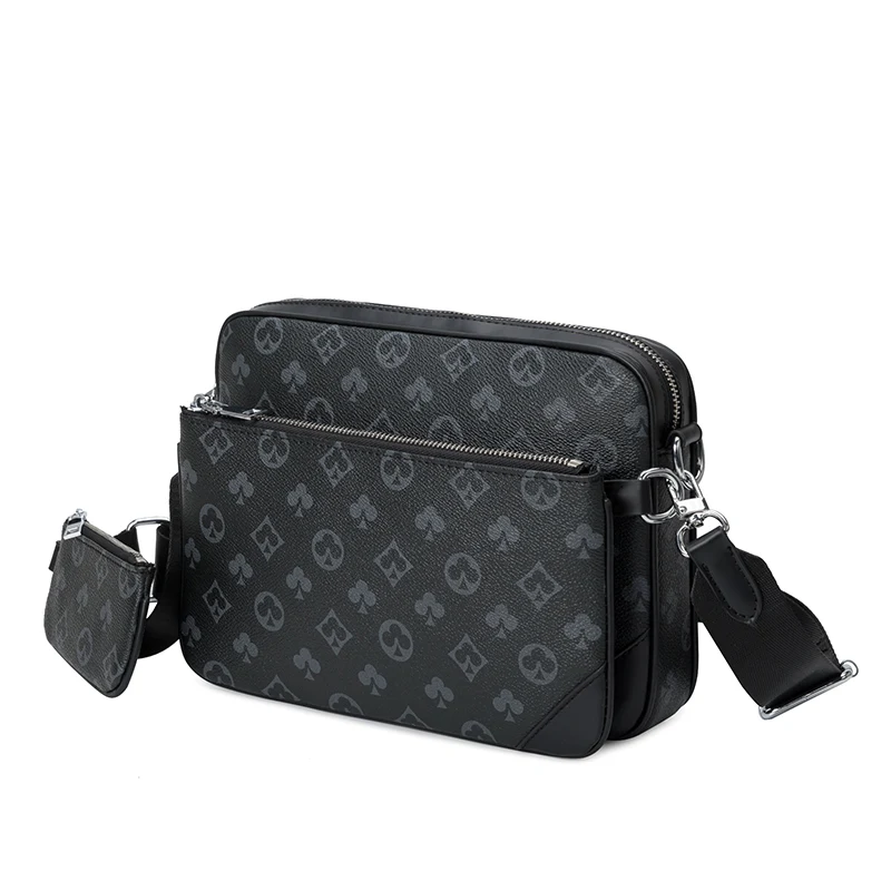 
2020 new fashion messenger bags for men 3-in-1 messenger handbags shoulder bags vintage bags 