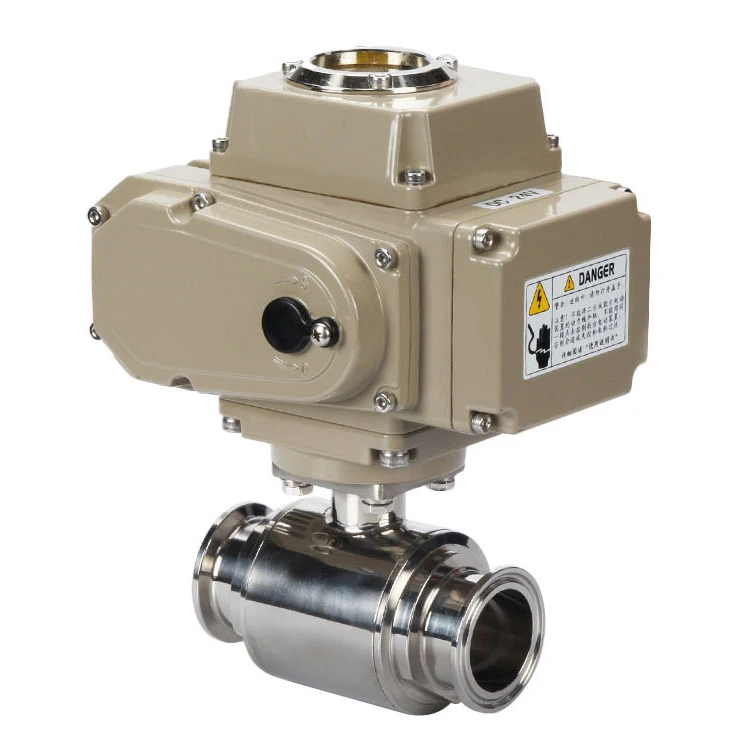Гидравлические регулирующие клапаны, цены, клапан регулятора, пищевой класс, 3/4 зажимные санитарные мини-электрические моторизованные шаровые клапаны с приводом