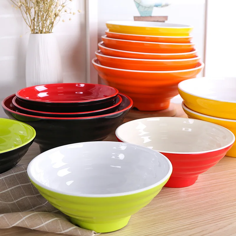 All-Purpose Melamine Soup Bowl wholesale Melamine Bowl set in 3-13 Inch different colors and size