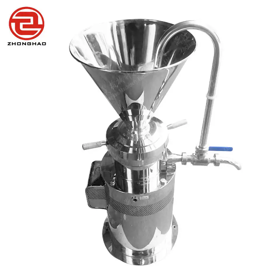 Competitive price stainless steel mustard colloid mill peanut butter making