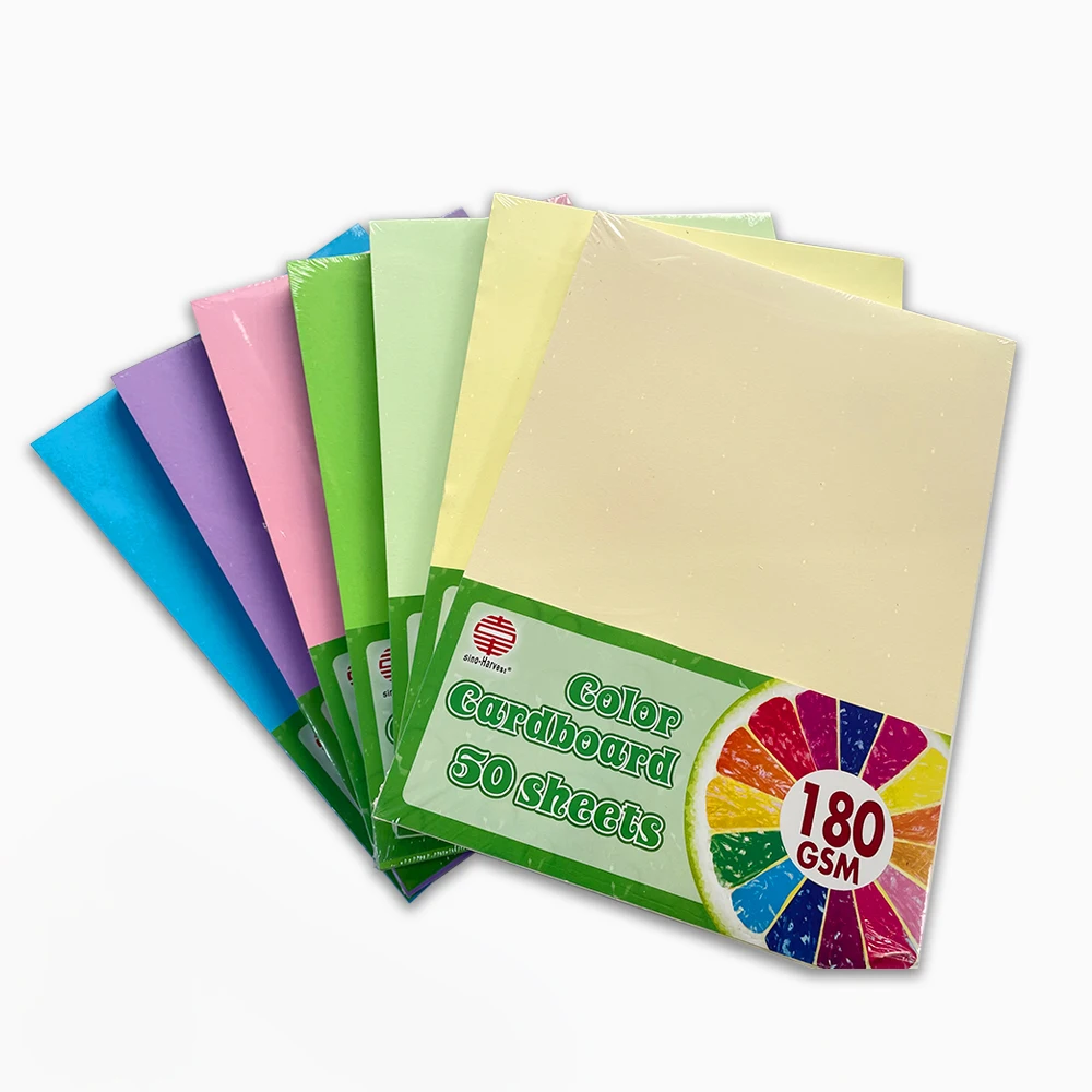 Детский сад ручная работа Diy твердая бумага цветной картон 180gsm/220gsm красная синяя желтая Зеленая Деревянная