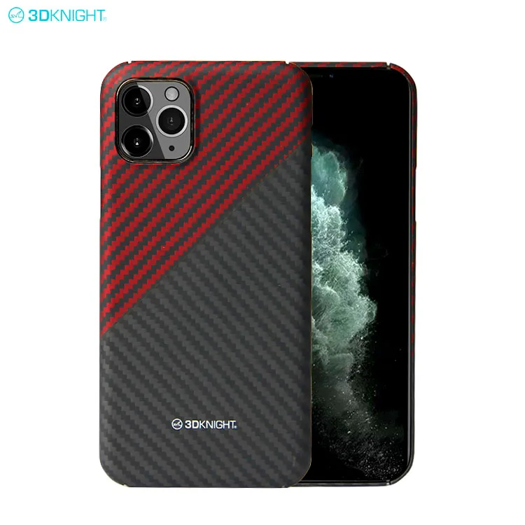 2021 Forged Aramid Carbon Fiber TPU 2 in 1 Full Cover Phone Case For iPhone Xs Xr Xs Max 11 12 pro max