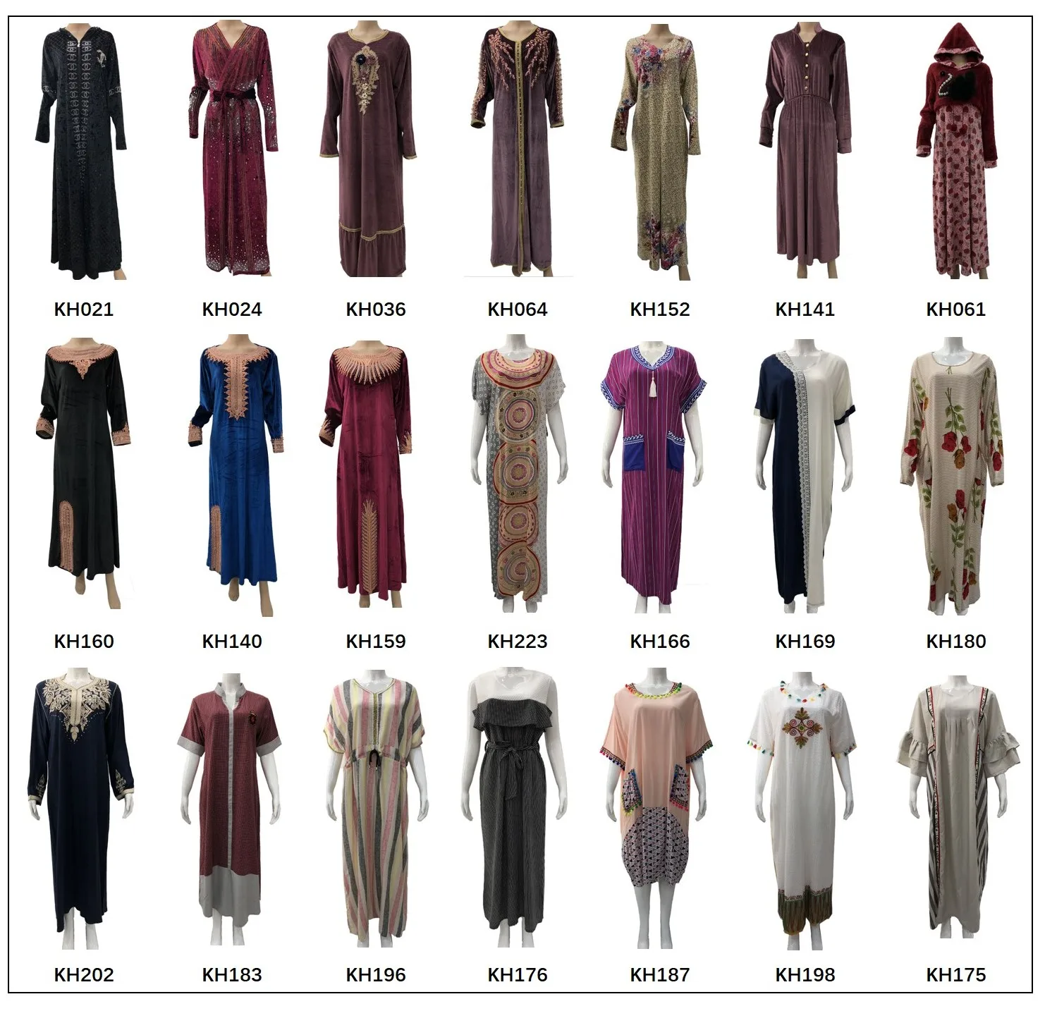 Factory Wholesale Mid East Libya Abaya Arabian Islamic Clothing Summer Lady Maxi Gown Women Muslim Rayon Dress