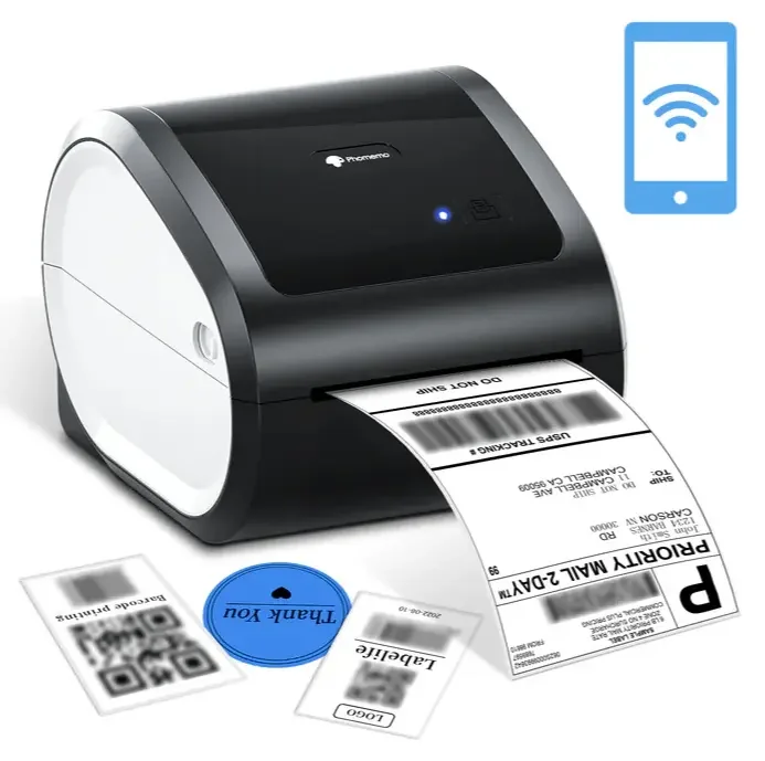 D520-BT термопринтер 4x6 принтер штрих-кодов подключение Bluetooth новое состояние для печатной машины накладной