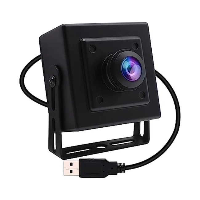 Box USB Camera Aluminum Mini Case Webcam 170 Degree Fisheye Wide Angle Lens with 640x480 Pixel VGA Webcam