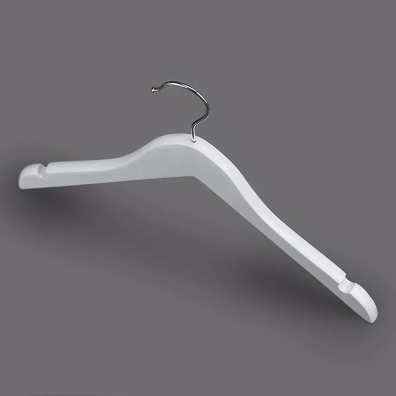 Fashion non-slip design laminated wooden hangers for shirt dress