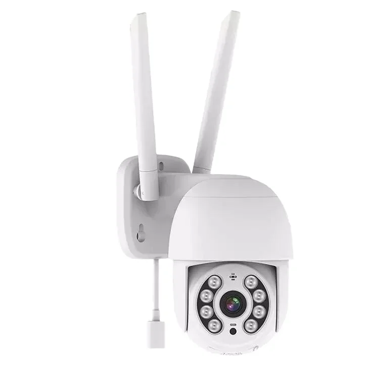 6 Wifi Smart Camera 2mp Two-way Audio Ip66 Waterproof Security App Control Ptz Outdoor Smart Home Camera