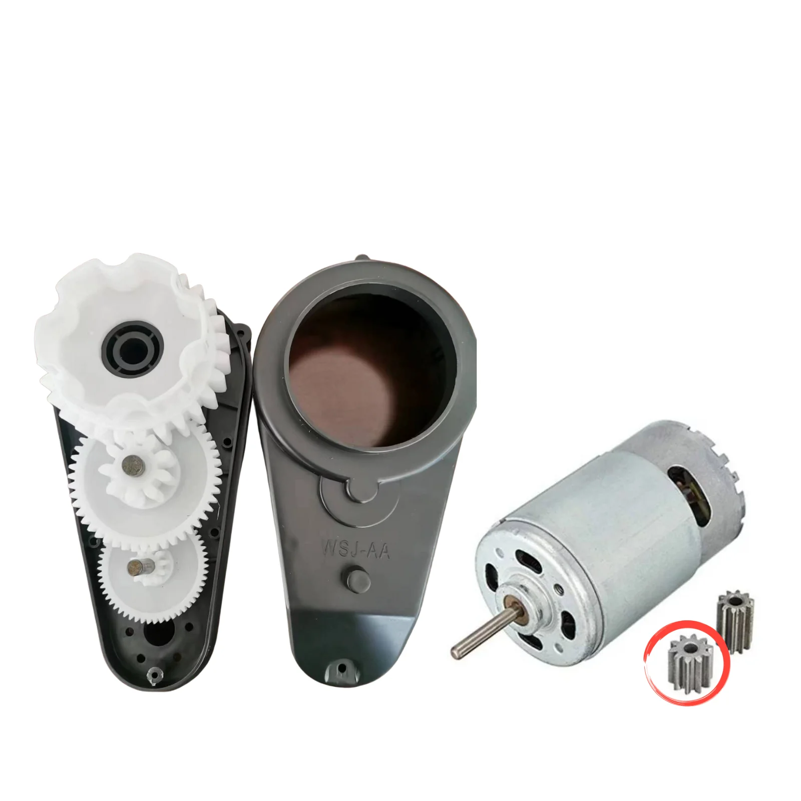 Lorda 6V 12V 24V RS550 WSJ New model gearbox 12v electric car kids spare part ride on car kids electric car toys