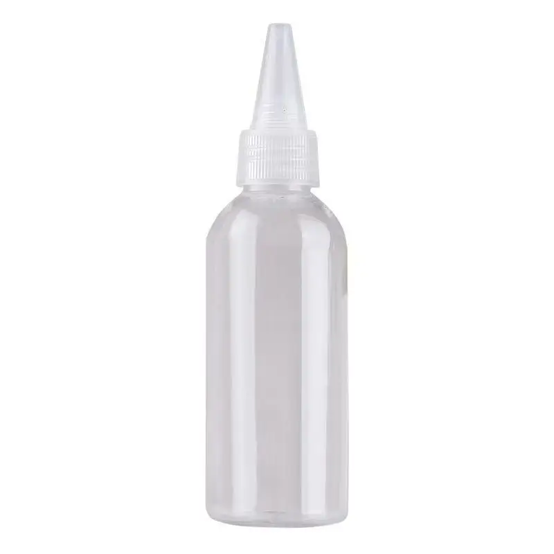 Sharp mouth bottle Transparent cosmetic cream 15ml 30ml 50ml storage jars plastic storage container Multi-sizes