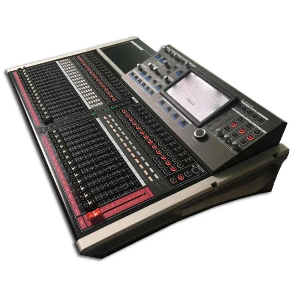 Professional Audio 32 Channels  Digital Mixer DM32 Sound Equipment With Touch Screen  Support Multi-OS Recording Console System