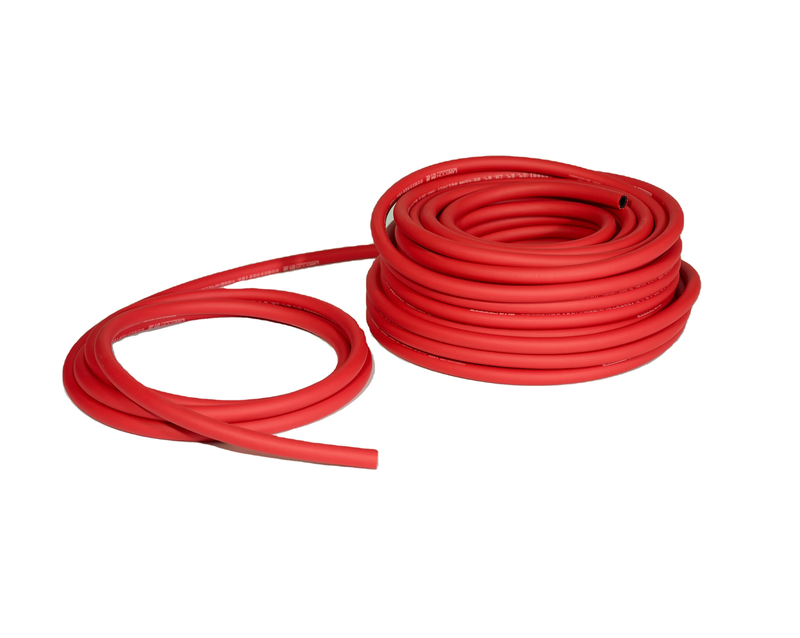 Lanboom Nitrile Rubber Air Hose Air Gas Oil Cooler Fuel Hose Line Pipe Tube Assembly For Air Compressor Pneumatic Tools NBR Hose
