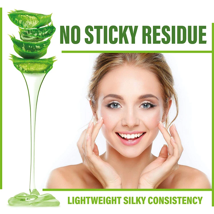 
Private Label Skin Care Natural Skin Soothing Aloe Vera Gel for Face 