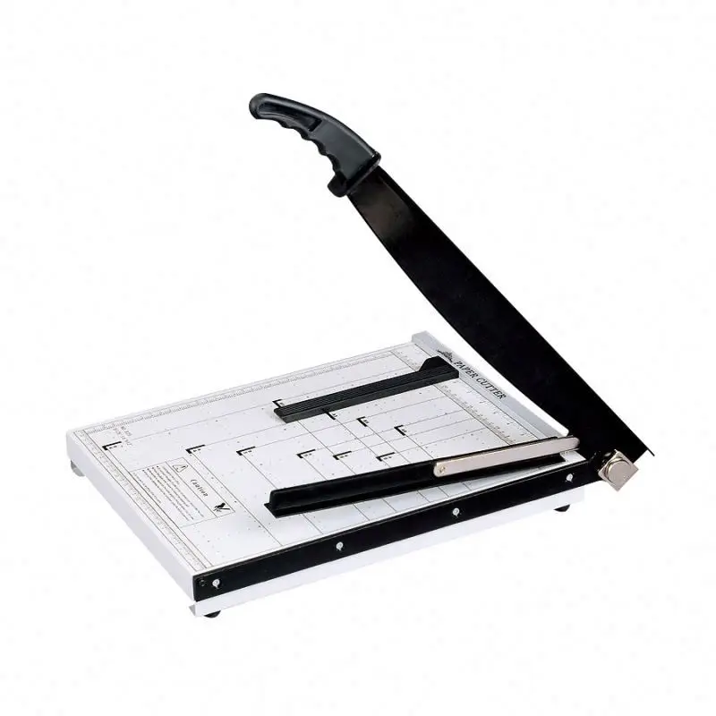 Metal Guillotine B4 Office Manual Photo Cutter Paper Trimmer For School Use