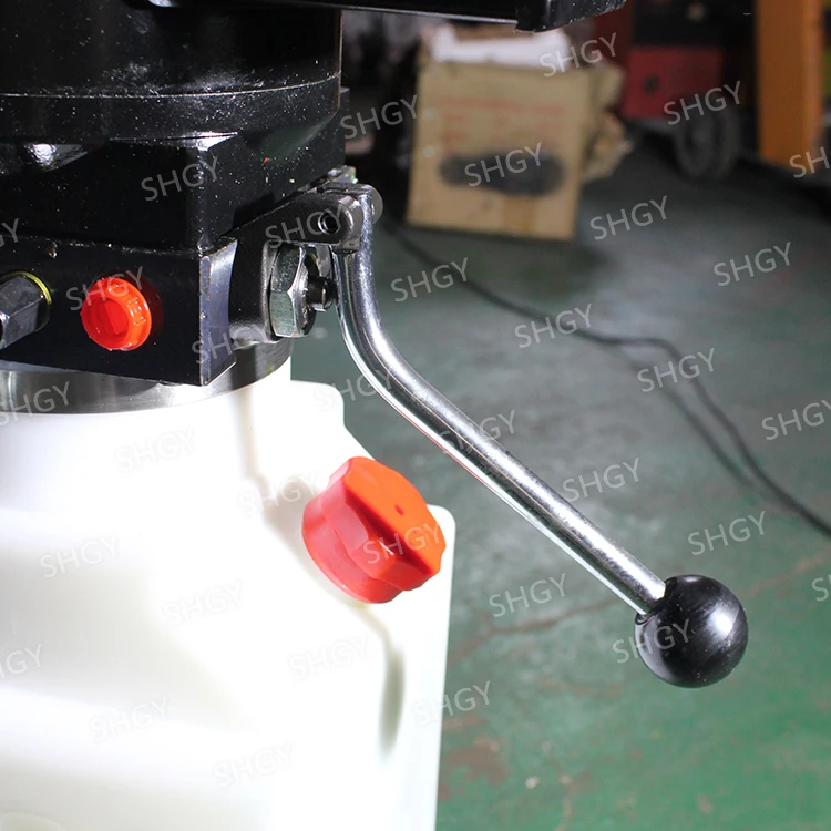 General lift power hydraulic pump station basic sequence double four-column 380V 220V motor oil pump