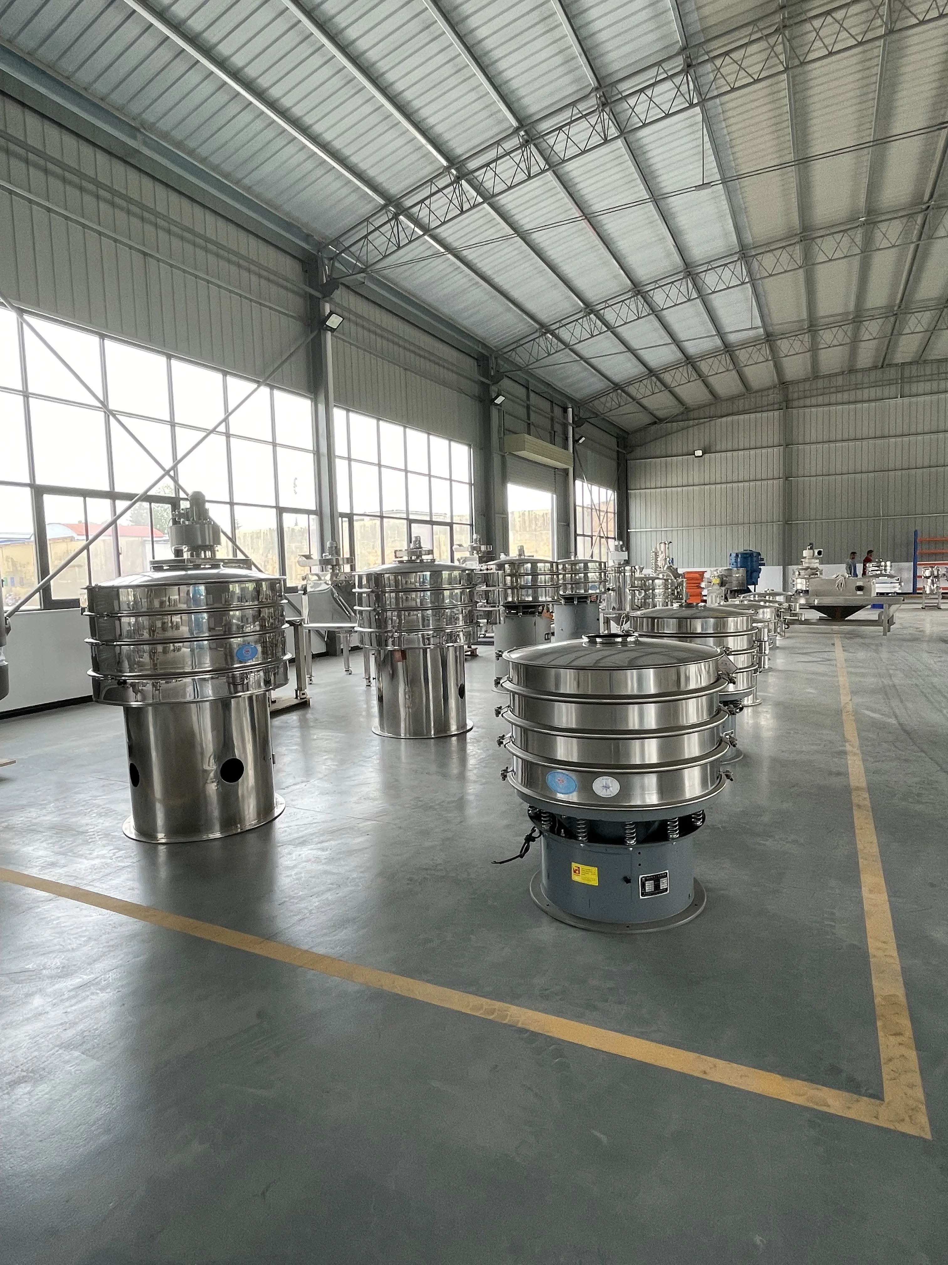 hot sale xxnx vibrating screen separator for hemp resin flower stainless steel rotary vibro sifter