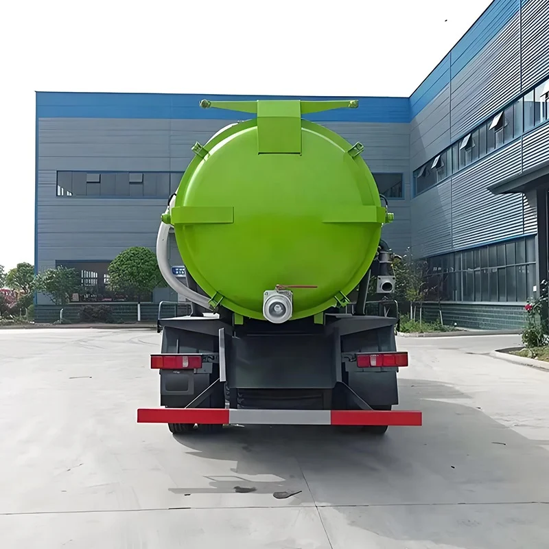 Sinotruk Sitrak 4x2 Vacuum Sewage Suction Truck 14000L Septic Fecal Suciton Tanker Truck for Sale