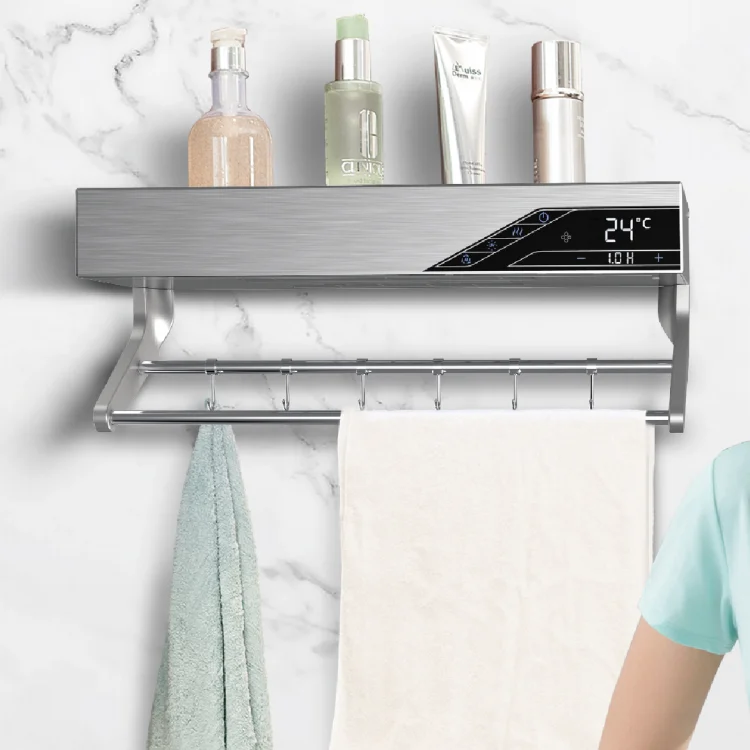 
Wall Hang Led Screen Sterilizer Machine Towel Heater Warmer Electric UVTowel Dryer Rack 