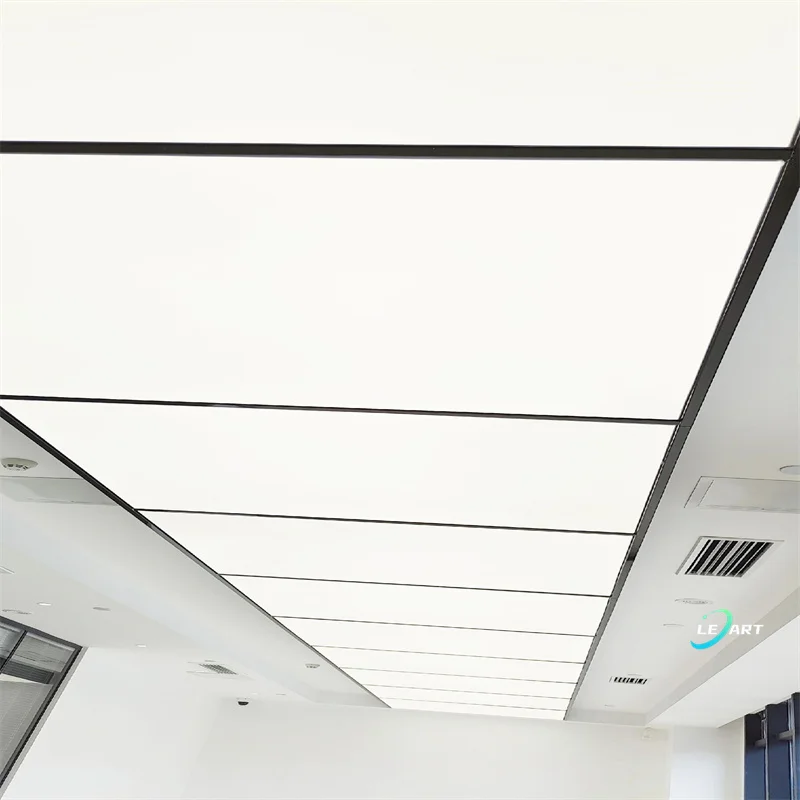 LeArt Plastic Bathroom Pvc Transparent Film Techos Tensados Techo Ceiling Panels In Guangzhou China