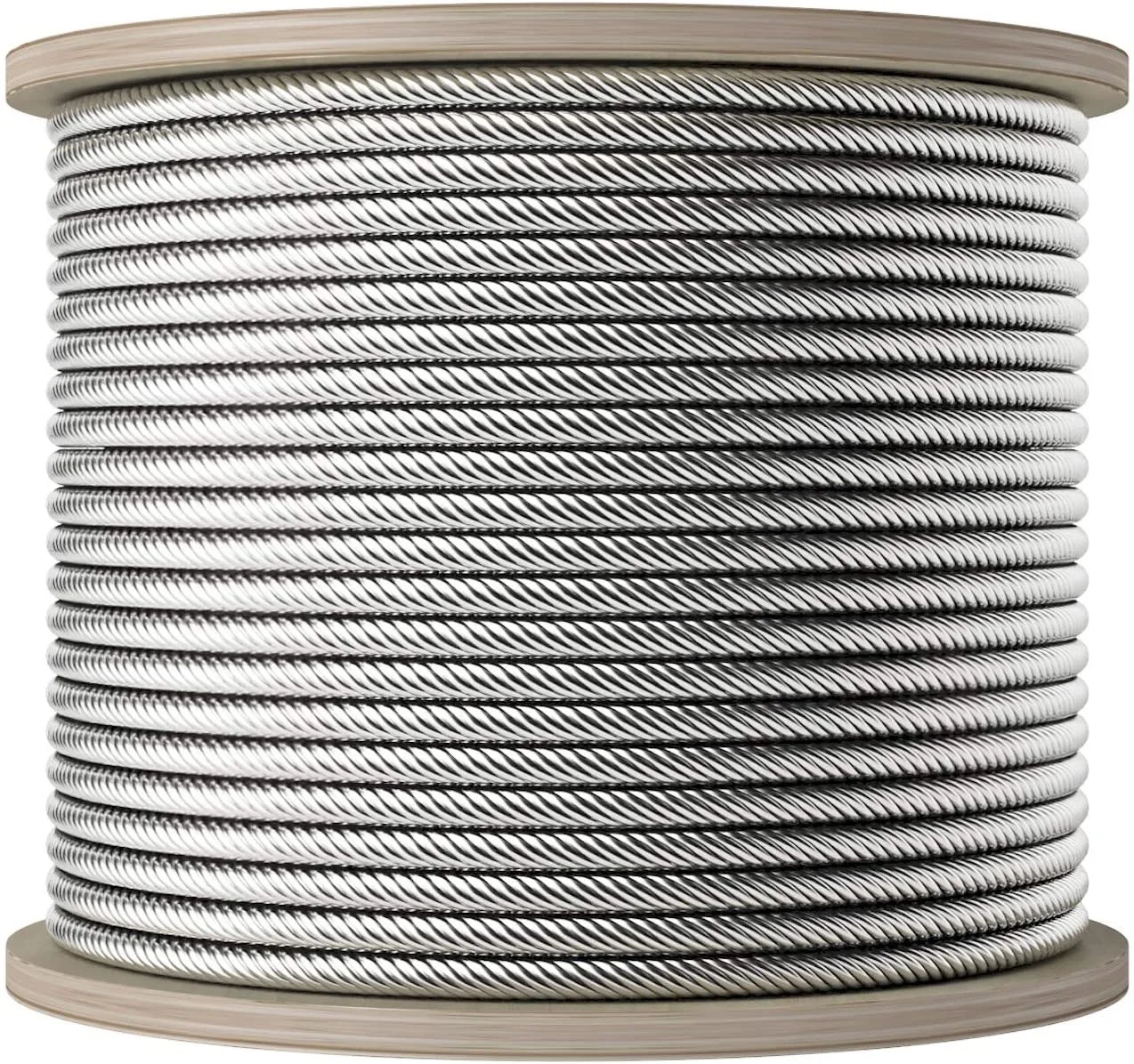 Haiboer SS 316 3/8 wire rope ss304 1/4 Stainless Steel Cable wire 7x7 7x19 standard Steel Wire Rope for Fence